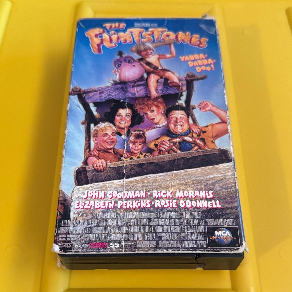 Universal The Flintstones VHS Tape